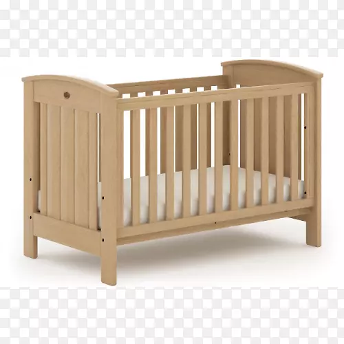 婴儿床，床架，家具，幼儿床-杏仁