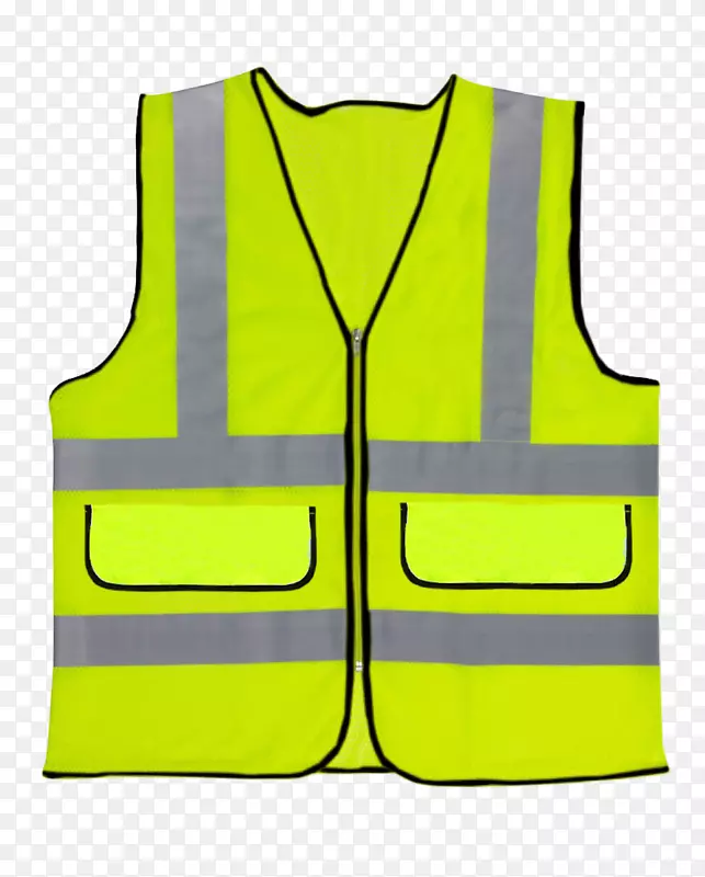 个人防护装备高能见度服装镀金t恤背心