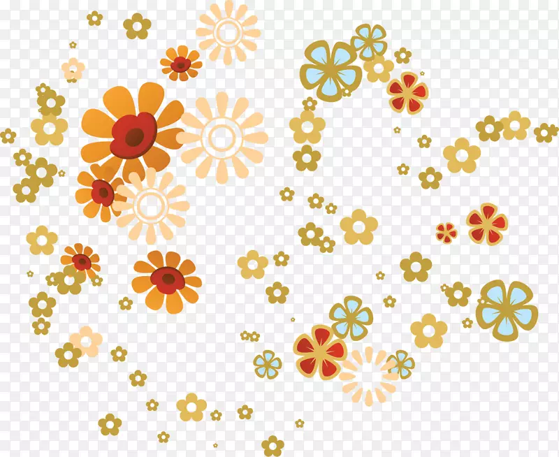 花卉光栅图形数字图像剪辑艺术-全息PNG