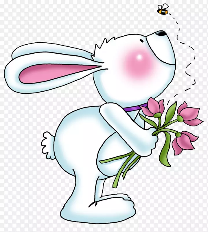 欧洲兔子复活节兔画夹艺术-科埃略