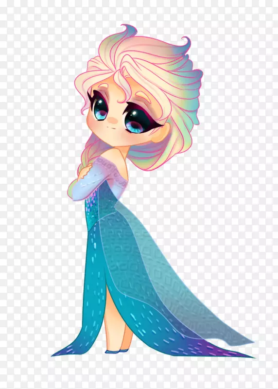 Elsa Anna Chibiusa绘图-Anna