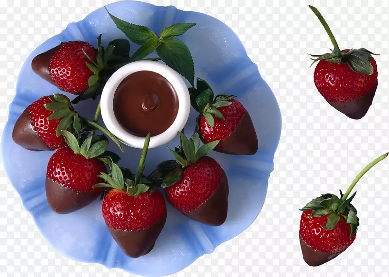草莓巧克力覆盖水果热量型巧克力草莓