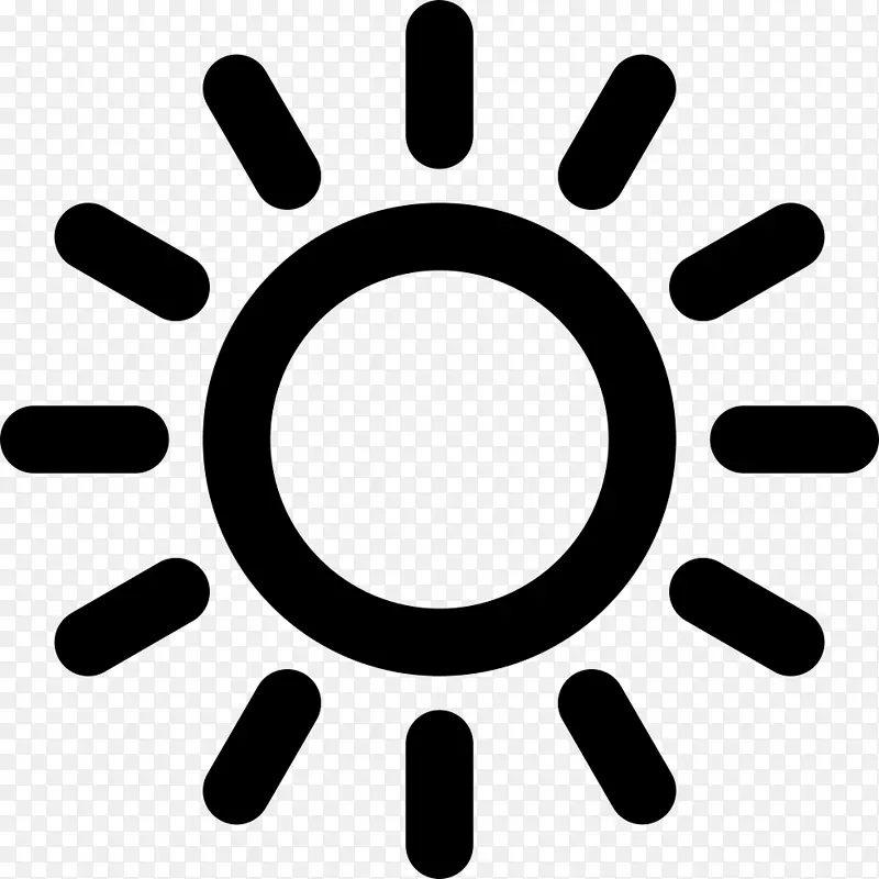 电脑图标剪辑艺术-太阳光