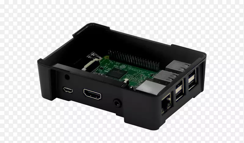 raspberry pi计算机箱和外壳安全数字以太网hdmi-raspberry