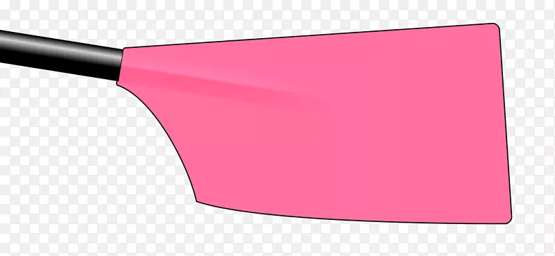 洋红紫色长方形划艇