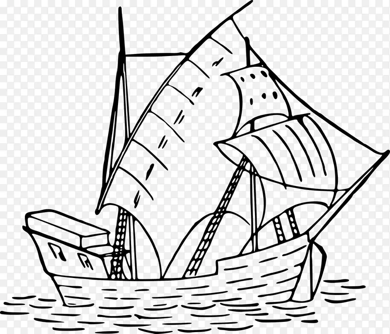 帆船薄板绘图船.帆船