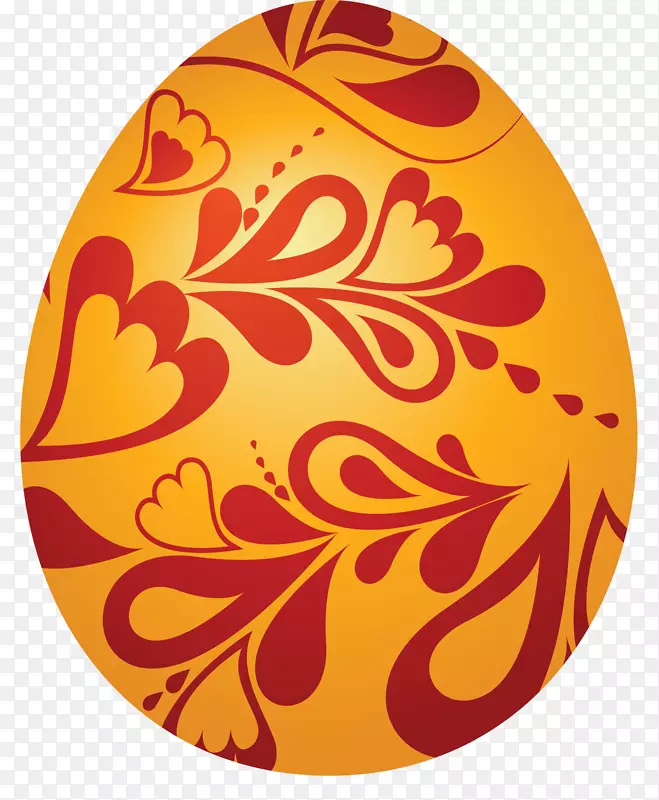 复活节兔子彩蛋装饰剪贴画-复活节彩蛋