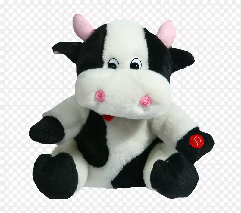 毛绒动物&可爱的玩具牛毛绒-克拉拉贝尔奶牛