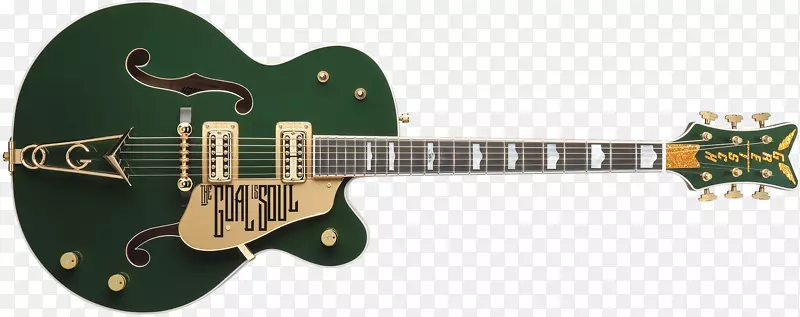 Gretsch白色猎鹰吉普森es-335半声吉他低音吉他