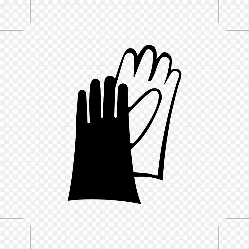 手套服装电脑图标个人防护设备夹艺术拳击手套
