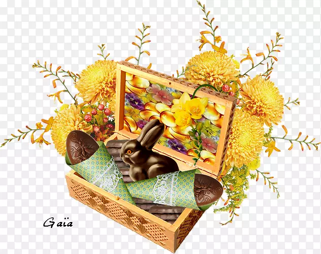 复活节篮子-巧克力