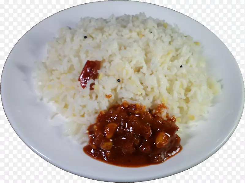 米饭咖喱亚洲料理印度料理饭辣椒粉