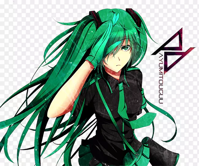 Hatsune Miku艺术家，声乐桌面壁纸-Hatsune Miku