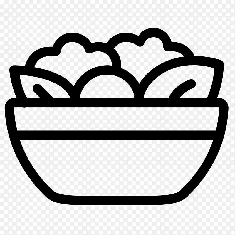 电脑图标沙拉食品-食物图标