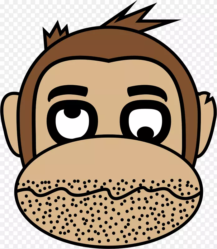 猿猴表情剪辑艺术-猴子