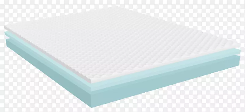 床垫材料微软天蓝色绿松石-床垫