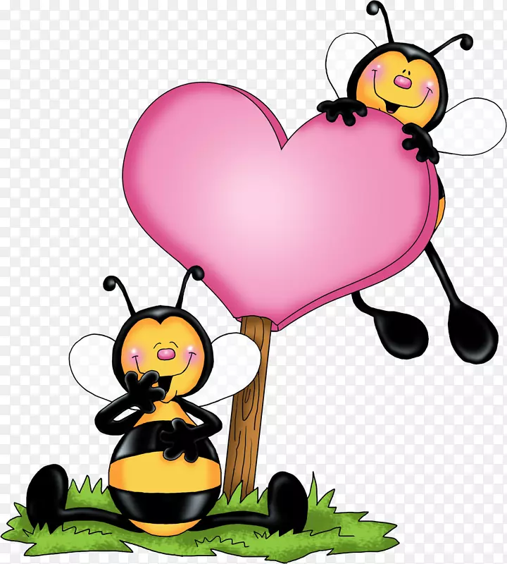蜜蜂大黄蜂爱剪贴画大黄蜂