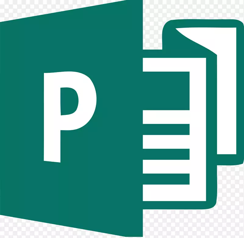 Microsoft Publisher Microsoft Office发布计算机图标-office