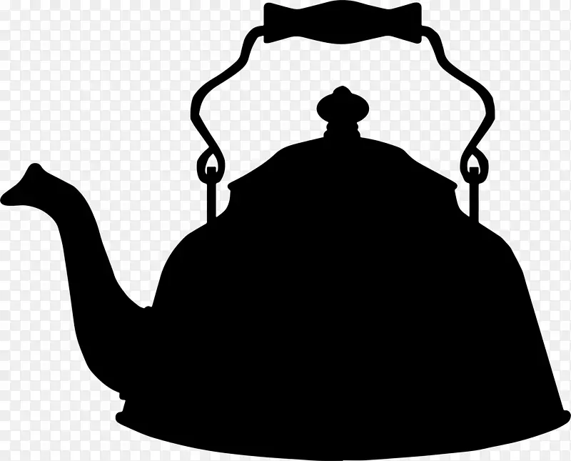 茶壶茶杯剪贴画-茶