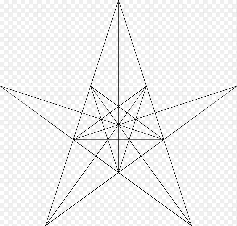 星图几何图形三角线灯