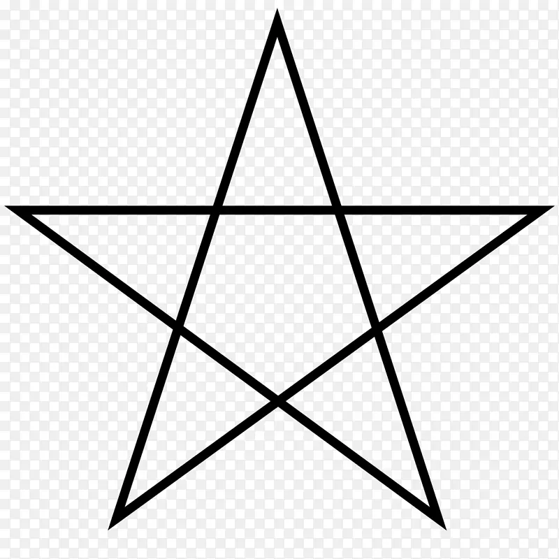 五角星多边形正多边形-5星