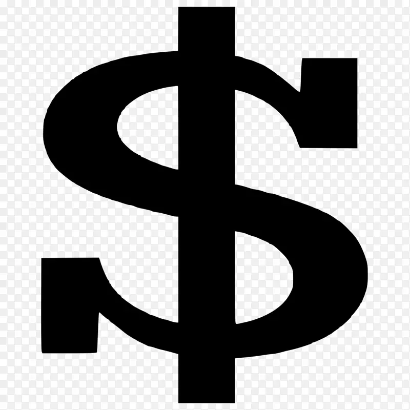 美元符号货币符号剪贴画-美元