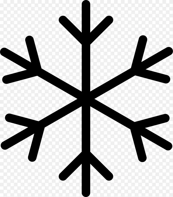 电脑图标冬季雪花