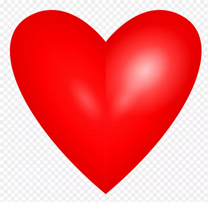 情人节的心爱红色的剪贴画-爱的心