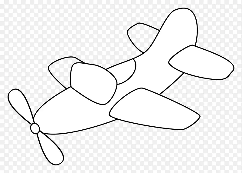 飞机螺旋桨电脑图标剪贴画喷气式飞机