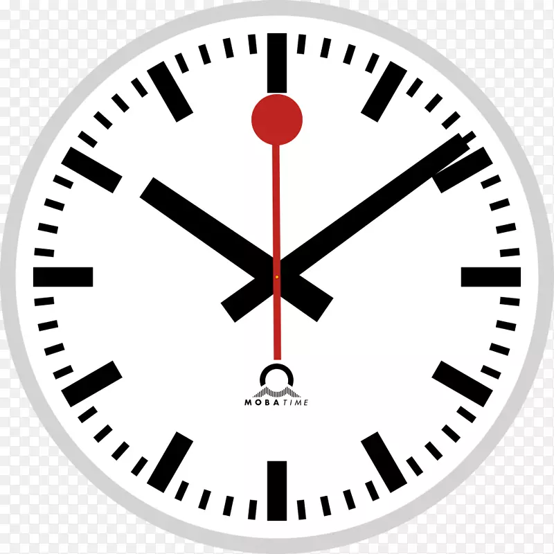 蒙丹表公司车站时钟瑞士铁路时钟