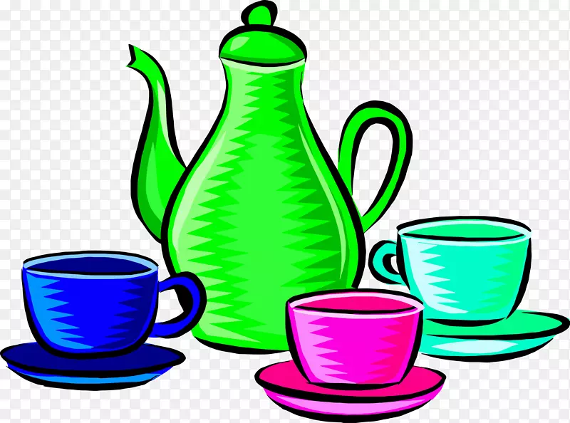 咖啡餐具茶壶夹艺术茶杯