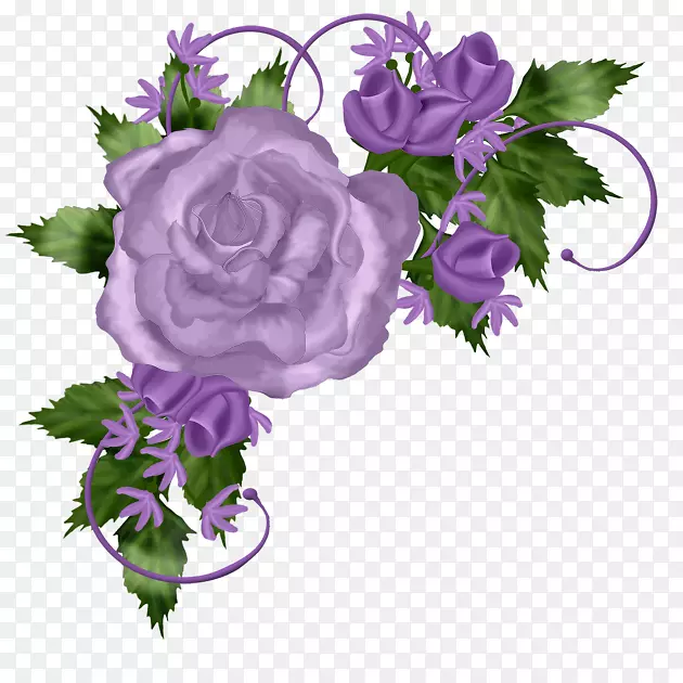 剪贴画-花艺角