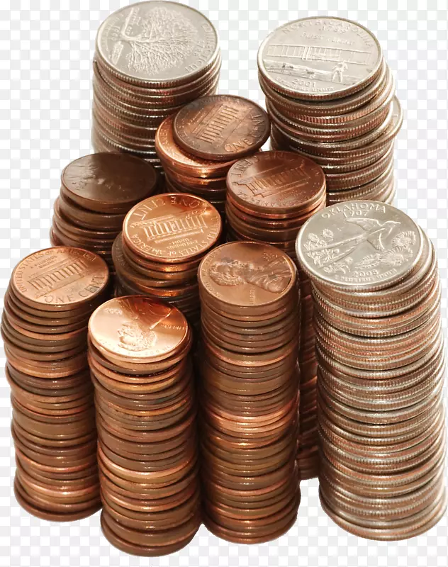 储蓄教师课程财务-硬币堆叠