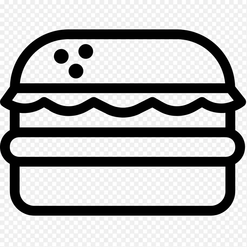 汉堡包按钮电脑图标-汉堡