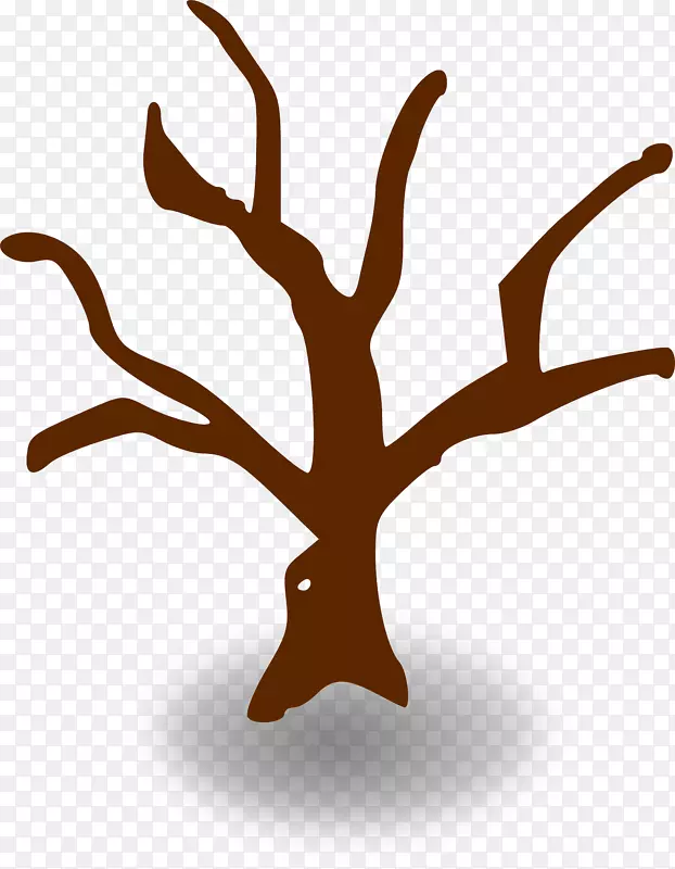 树枝剪贴画-生命之树