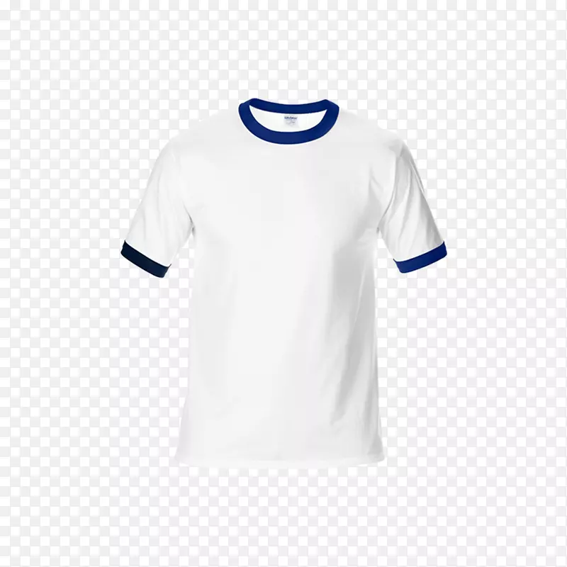 林格T恤，海军蓝-白色-海军