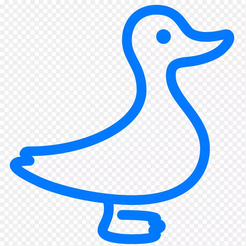 鸭子计算机图标-鸭子