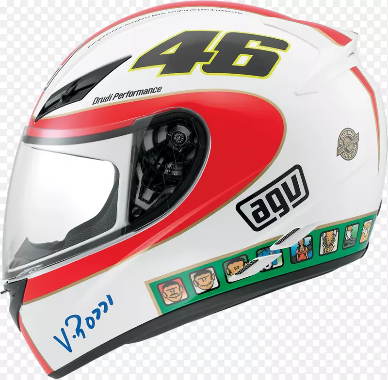 摩托车头盔AGV Mugello电路-Valentino Rossi