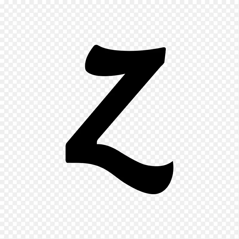 祝福秋天的电脑图标，标志，剪辑艺术.字母z