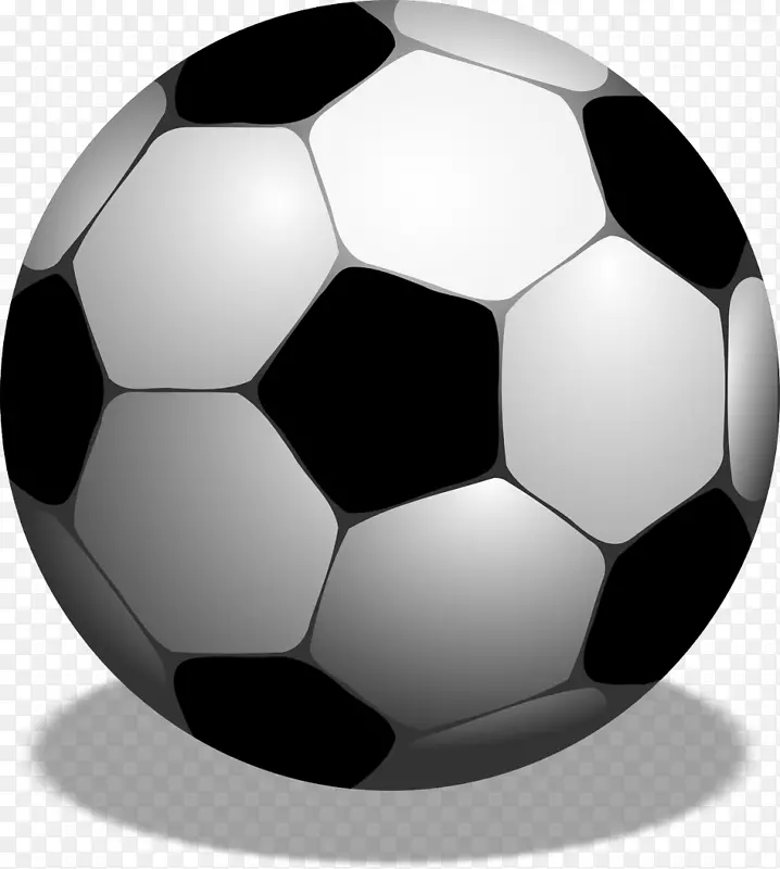 足球运动沙滩球剪辑艺术-足球