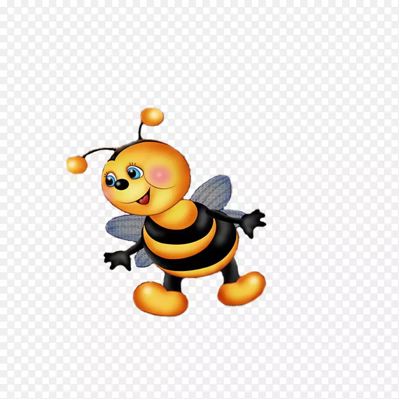 蜜蜂大黄蜂剪贴画-蜂蜜