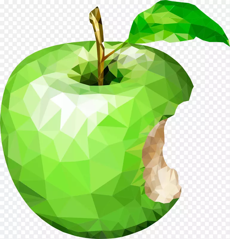苹果电脑图标剪贴画-苹果水果