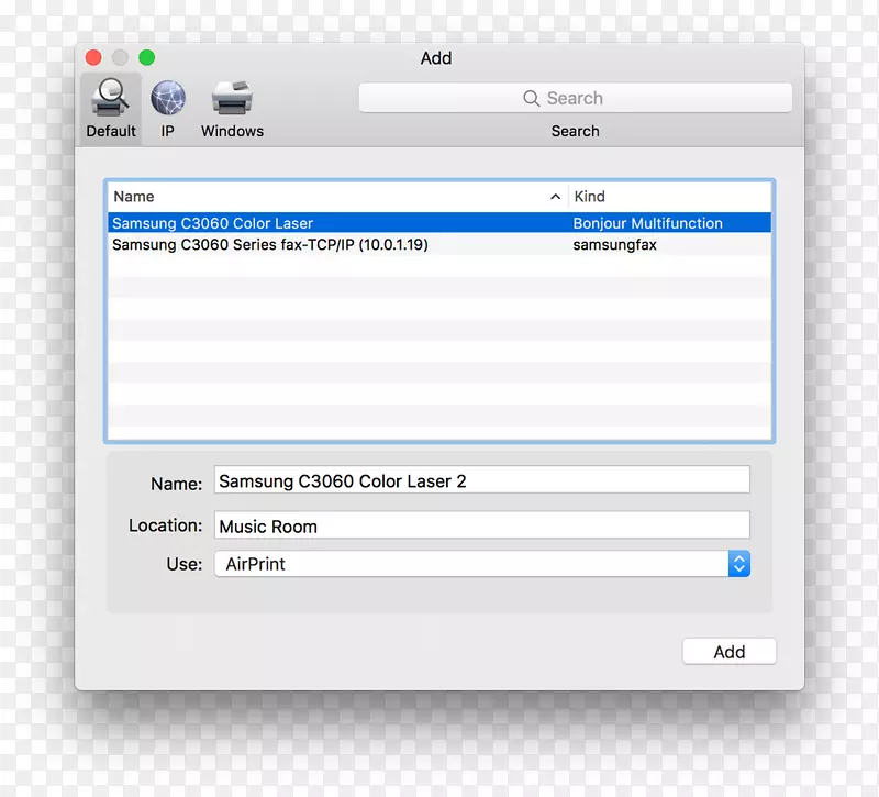 电脑软件打印机iPodtouch MacOS iphone驱动程序