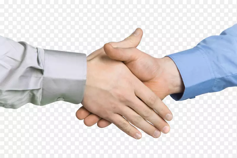 合伙企业员工福利收入雇员敬业-握手