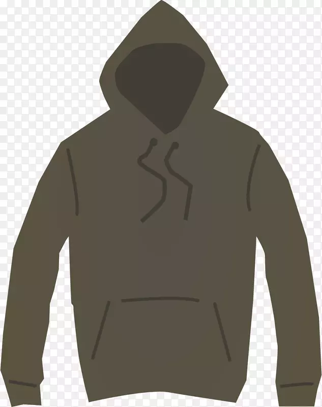 帽衫服装剪贴画.服装