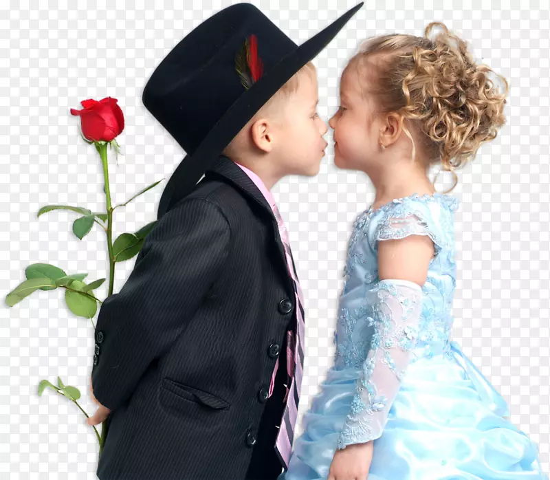 国际接吻日爱情人节亲密关系-男孩