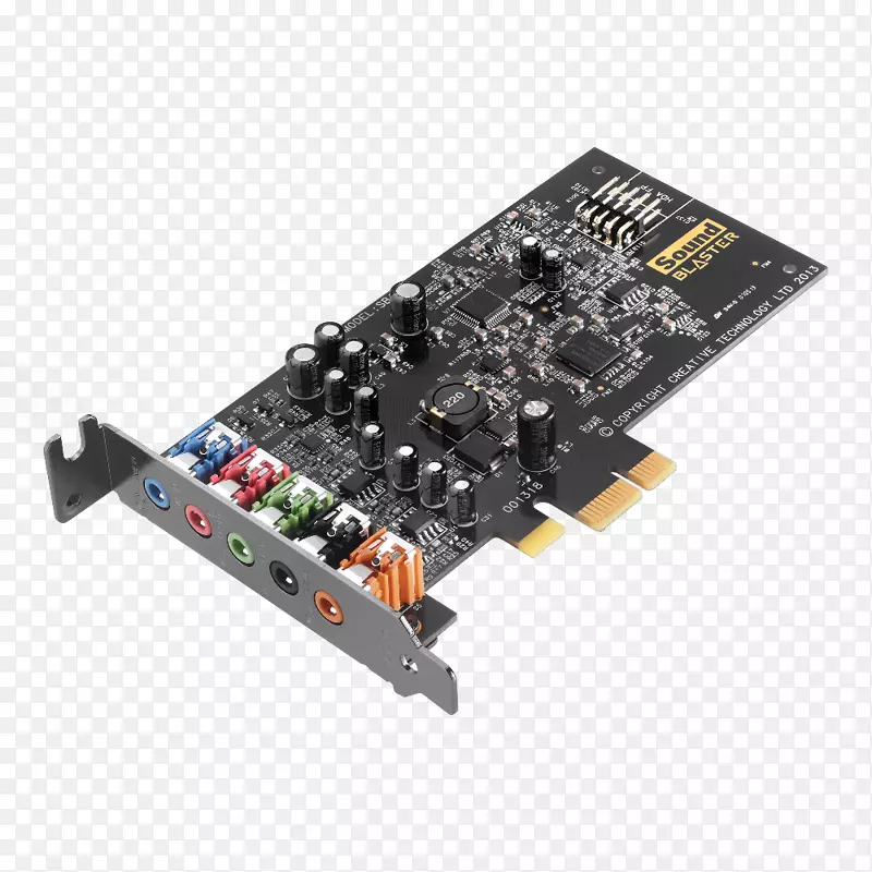 声爆器声卡和音频适配器创意技术PCI快速5.1环绕声卡