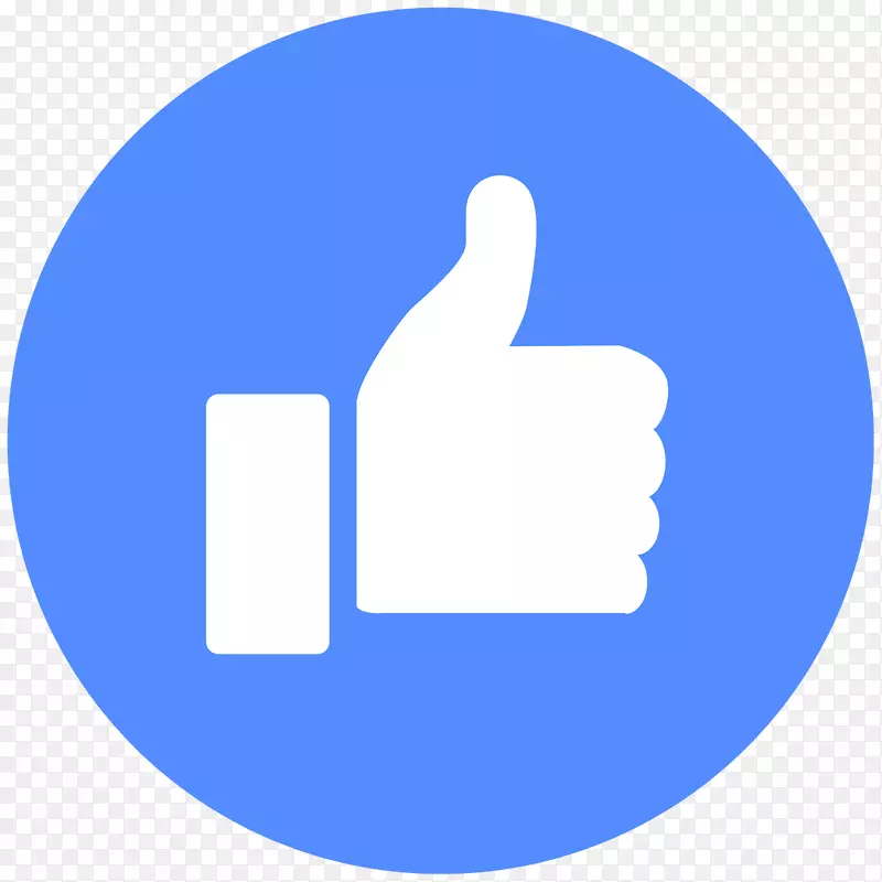 youtube facebook喜欢按钮表情-竖起大拇指