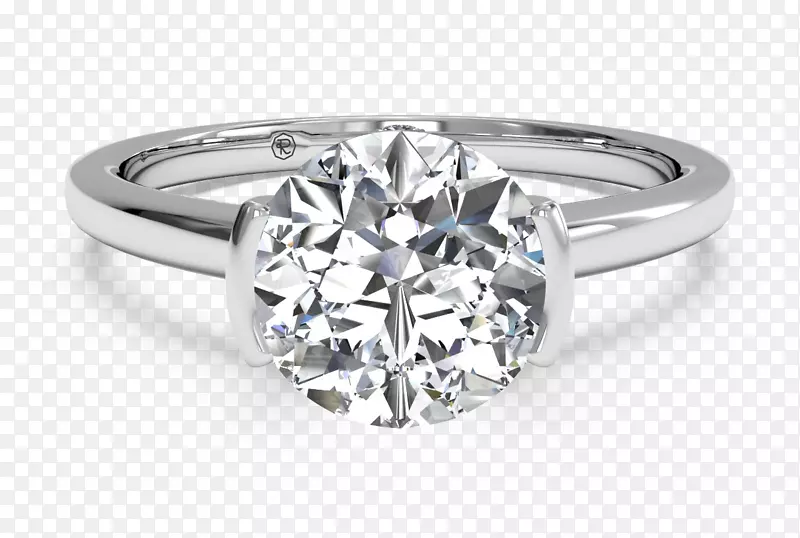 订婚戒指钻石纸牌订婚戒指