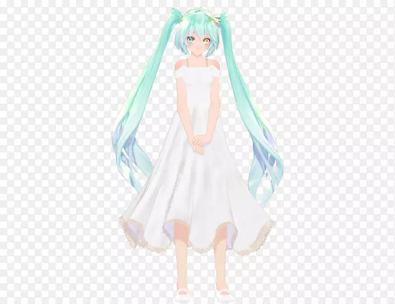 Hatsune Miku MikuMikudan角色服装模特-水手